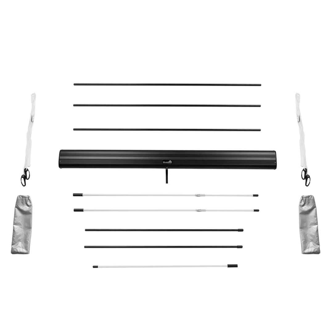 Shady Boy™ Freestanding Awning - Stealth Series Black