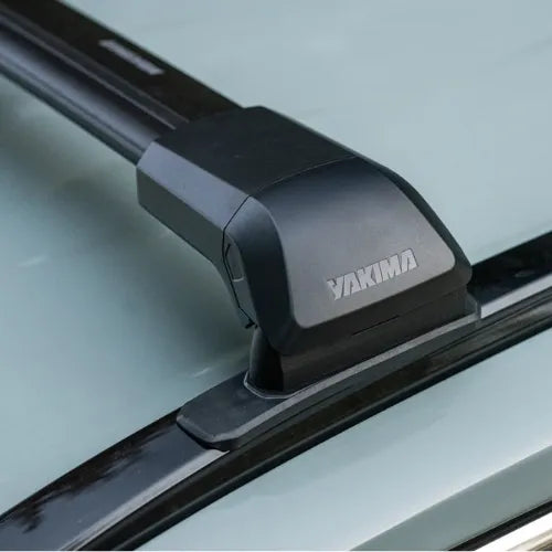 Yakima roof rack system on a car