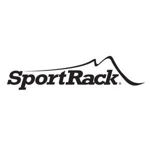 SportRack brand logo sold by Adventure Outdoors, maker of roof racks, cargo carriers, and outdoor vehicle accessories.