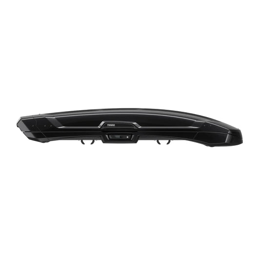 Low-profile side view of Thule Vector Alpine cargo box