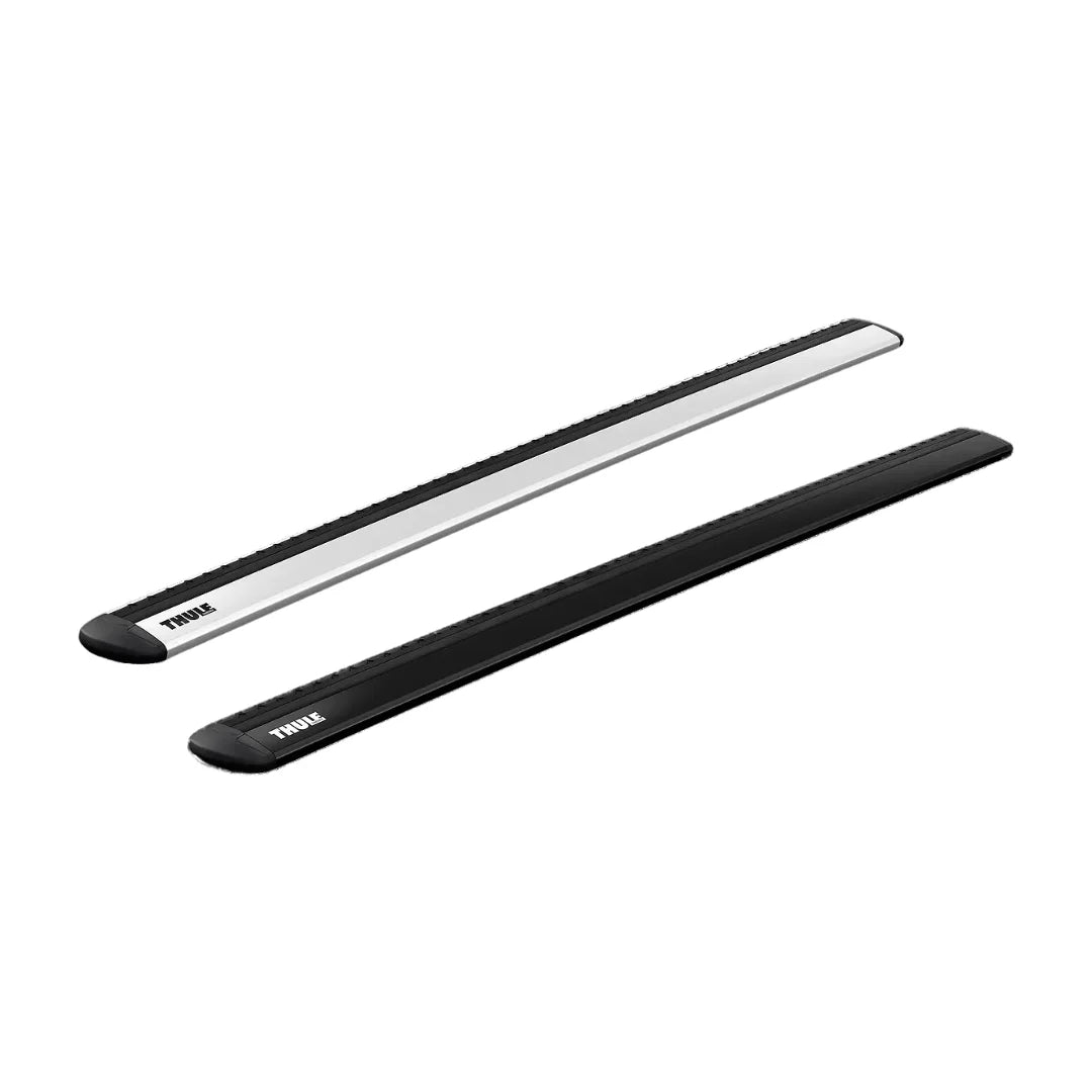 Pair of Thule WingBar Evo load bars side by side