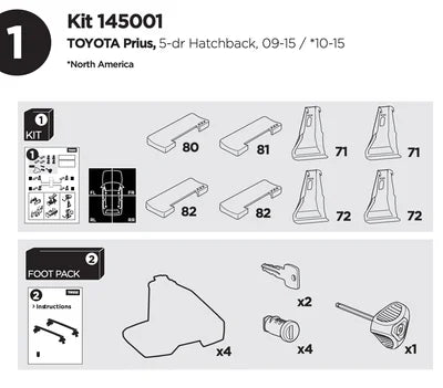 ThuleFitKit145149 chart
