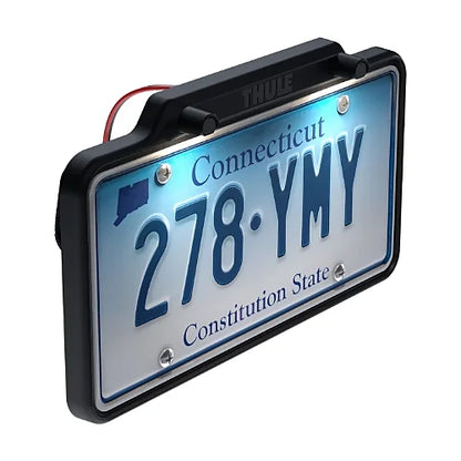 Thule License Plate Holder - Rear Rack Mount with LED Light