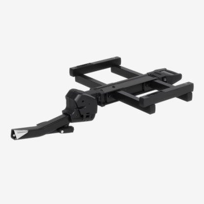 Thule Arcos Tilt Platform frame showing tool-free AutoAttach mounting system for the 2" receiver