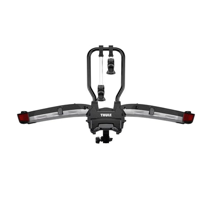 Rear view of Thule Easyfold XT rack unfolded

