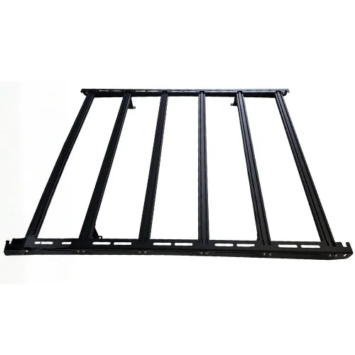 top down view of platform rack for truck cap with white background