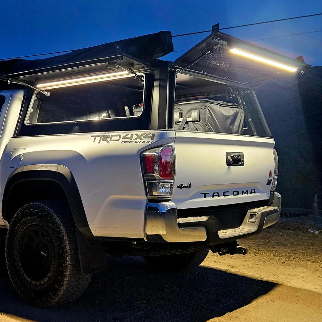 Truck Cap Interior Light Bar - Truck Canopy Topper 12V Light