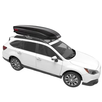 Yakima SkyBox Carbonite 21 on car roof