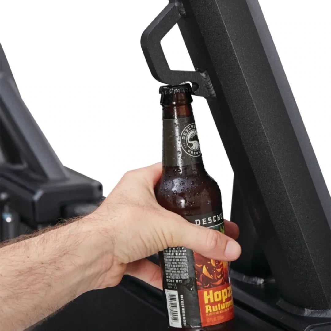 Yakima OverHaul HD Bed Rack integrated bottle opener