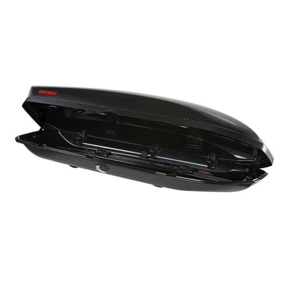 Yakima SkyBox 12 Carbonite open