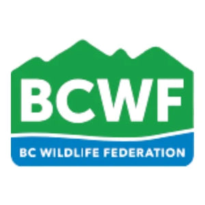BC Wildlife Federation emblem representing conservation and wildlife stewardship partner with Adventure Outdoors