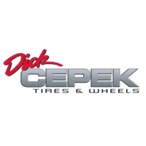 Dick Cepek Tires & Wheels brand mark for off-road tire products at AdventureOutdoors