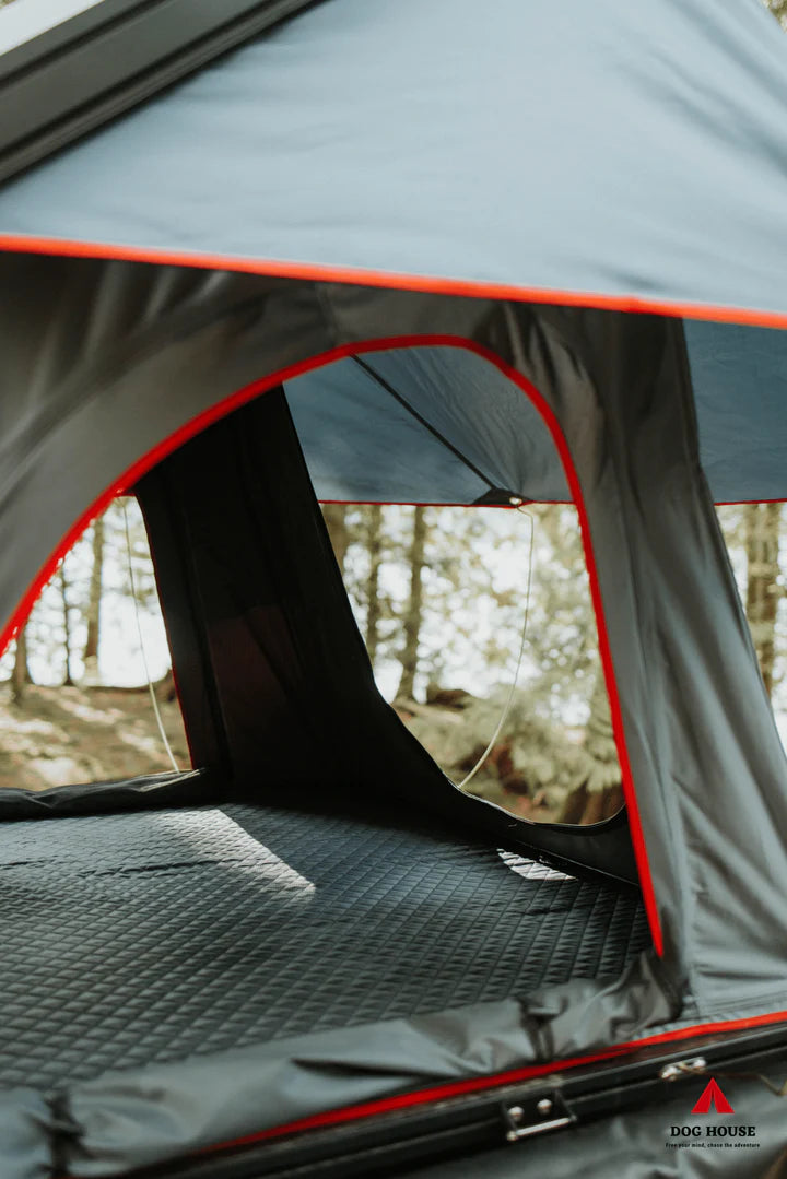 Dog House Wedge Rooftop Tent - Aluminum Hardshell Tent
