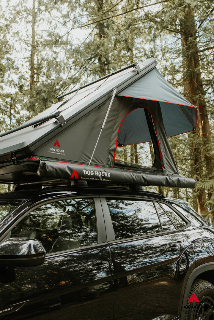 Dog House Wedge Rooftop Tent - Aluminum Hardshell Tent