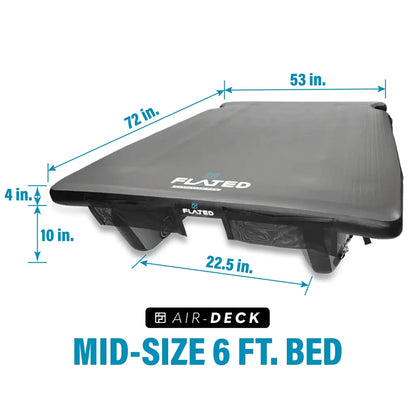 FLATED Air-Deck Inflatable Truck Bed Sleeping Platform – Multiple Sizes