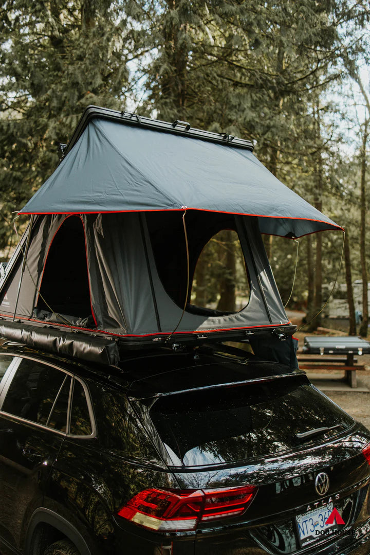 Dog House Wedge Rooftop Tent - Aluminum Hardshell Tent