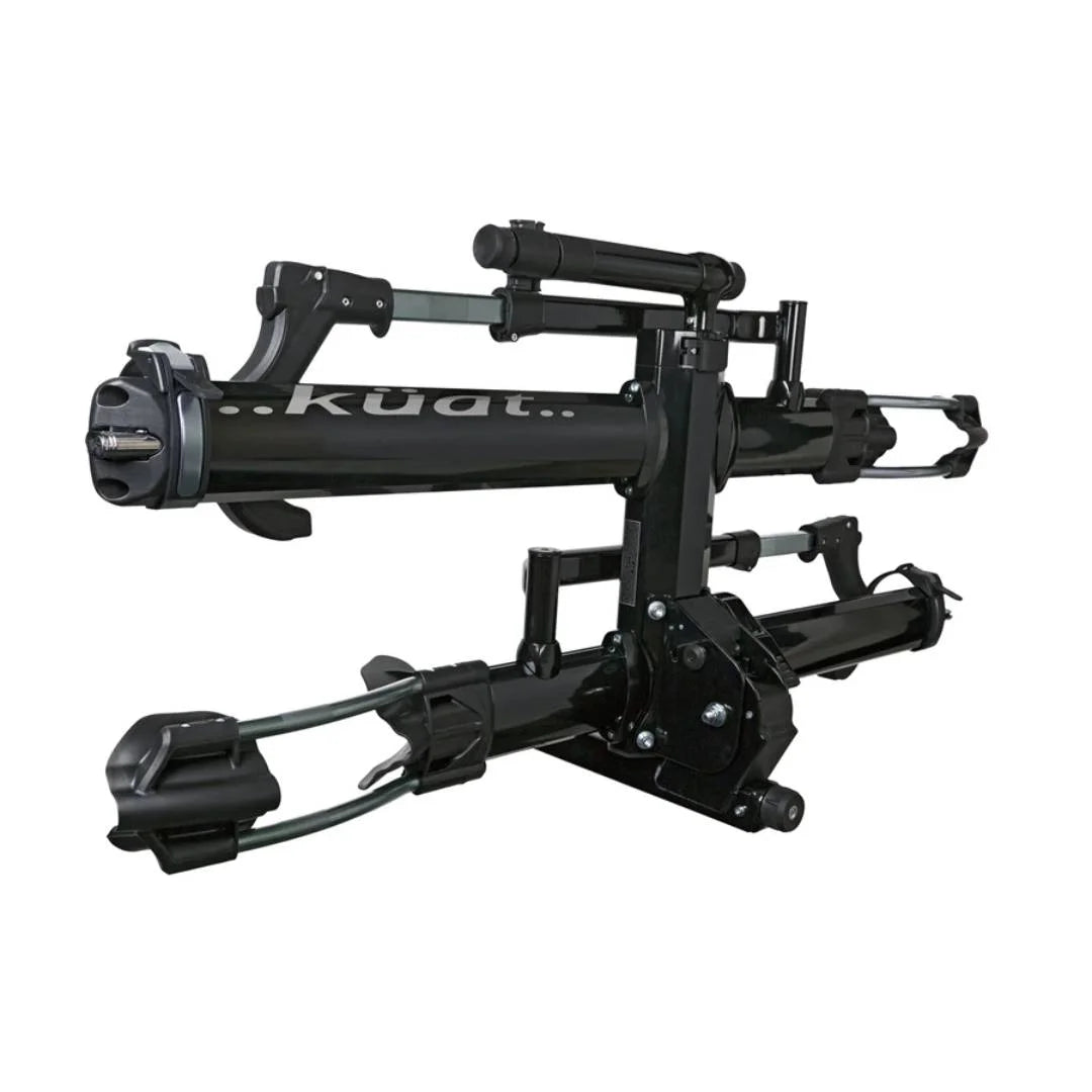 Side profile of the rack with tilt feature highlighted.