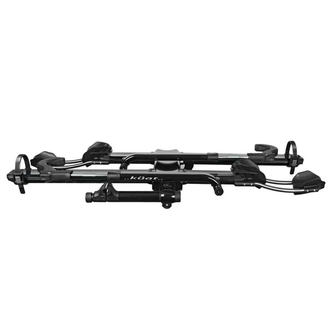Layout of the folded Kuat NV 2.0 rack in storage position.
