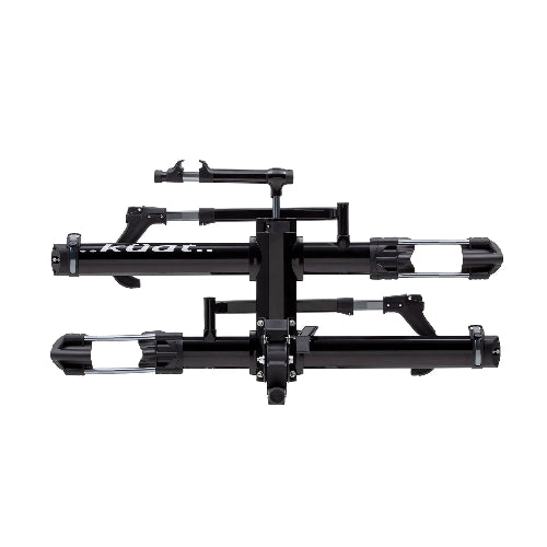 Küat NV 2.0 hitch bike rack 2-inch black configuration designed for 2 bikes