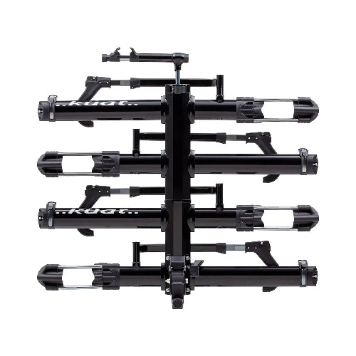 Küat NV 2.0 hitch bike rack 2-inch black model with capacity for 4 bikes
