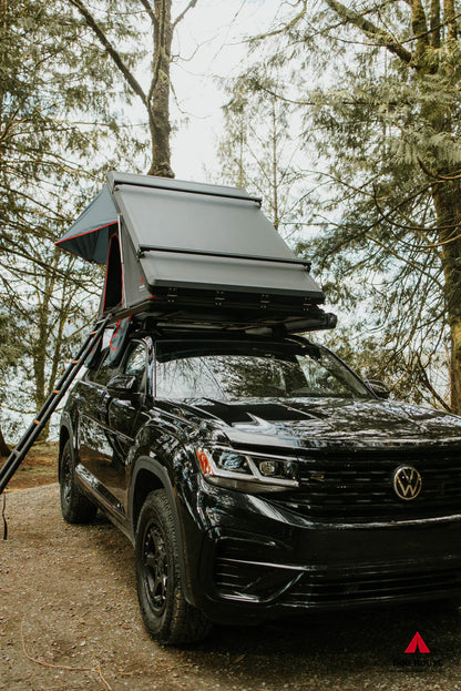 Dog House Wedge Rooftop Tent - Aluminum Hardshell Tent