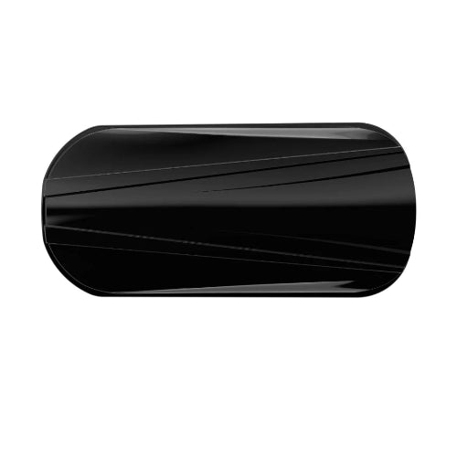 Top view of Leaf AO roof cargo box with streamlined aerodynamic lid to reduce wind drag and noise