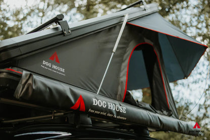 Dog House Wedge Rooftop Tent - Aluminum Hardshell Tent