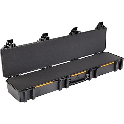 Open Pelican V770 Vault Single Rifle Case showing protective foam interior