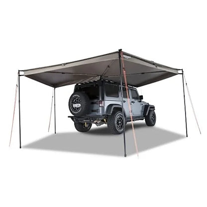 Rhino-Rack Batwing Awning mounted on vehicle passenger side