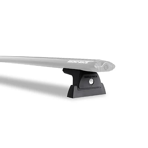Rhino-Rack Quick Mount Leg mounted to Vortex bar illustrating fit and profile