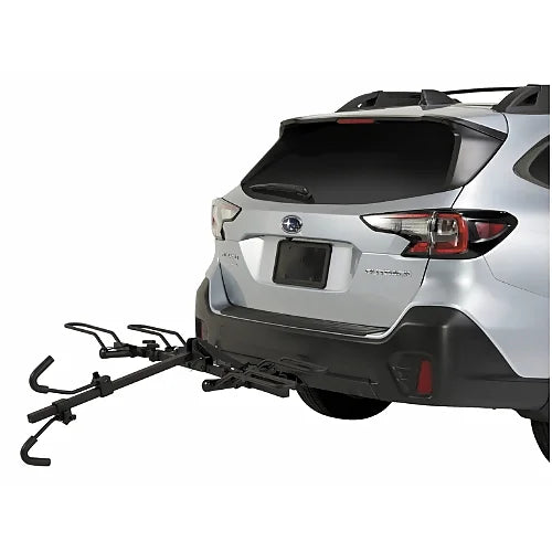 SportRack Crest SR2901 2-bike platform hitch rack mounted on vehicle without bikes loaded