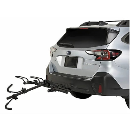 SportRack Crest SR2901 2-bike platform hitch rack mounted on vehicle without bikes loaded