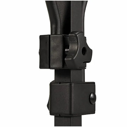 SportRack Crest SR2901 hitch mast clamp and folding mechanism for secure platform bike rack installation