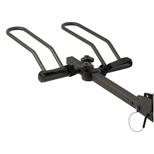 SportRack SR2901 platform bike rack wheel trays and support arms positioned for loading bicycles