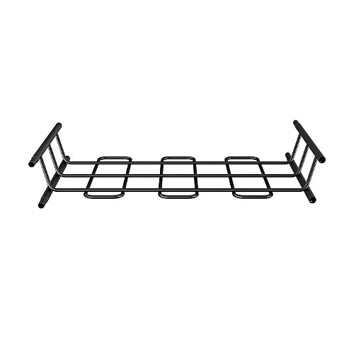 Thule Canyon Extension XT black steel rooftop basket extension with raised sidebars