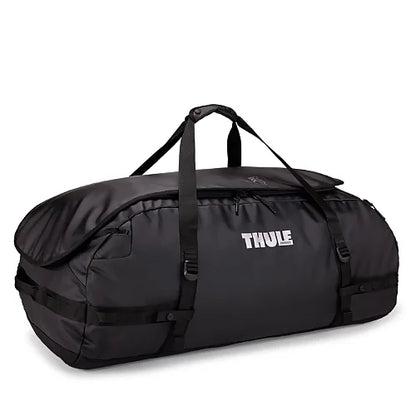 Thule Chasm 130L black extra large duffel bag converting to backpack