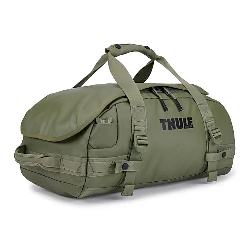 Thule Chasm 30L duffel bag in pond gray versatile gym and travel bag
