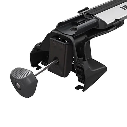 Thule Clamp Edge Foot Pack showing internal lock and secure fit system