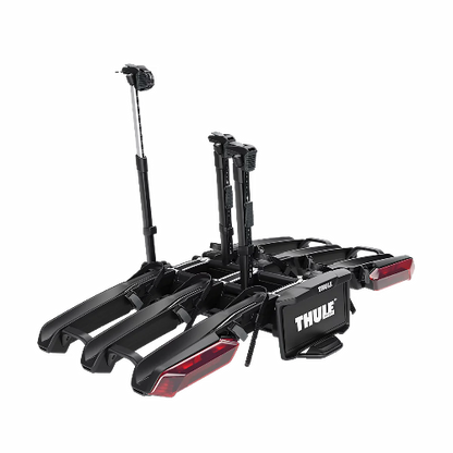 Thule Epos 3-bike hitch rack with integrated lights – product view on transparent background