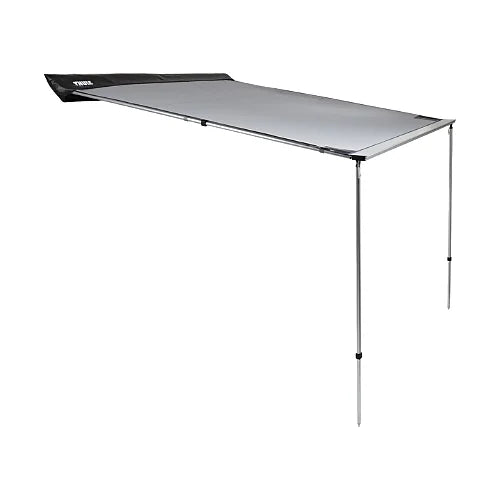 Manual Thule OverCast awning side view fully deployed