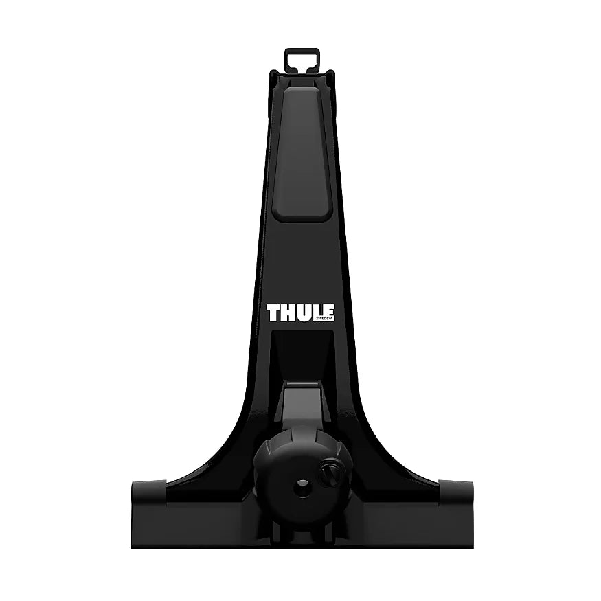 Thule Rapid Gutter super high foot pack side view showing aerodynamic design