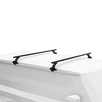 Thule Rapid Gutter low foot pack side profile on raised roof