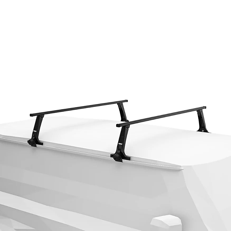 Thule Rapid Gutter Super High mounted on vehicle for 11-inch clearance