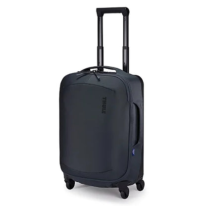 Thule Subterra 2 dark slate 55cm carry-on spinner with sleek design, extended handle, and four spinner wheels