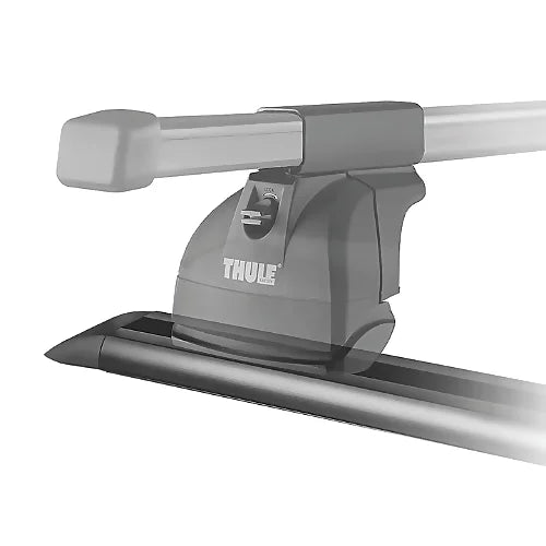 Thule Top Tracks installed on vehicle roof with Podium feet system