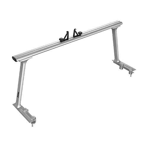 Thule TracRac TracOne silver truck rack single bar unit with load stops and mounts