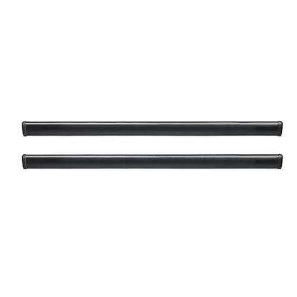 Yakima CoreBar pair of aerodynamic steel roof rack crossbars full length