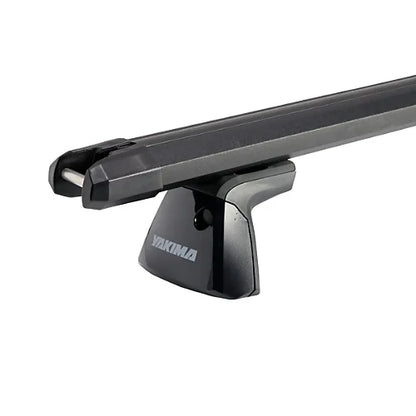 Yakima HD Bar setup with StreamLine towers and adapters for vehicle roof installation