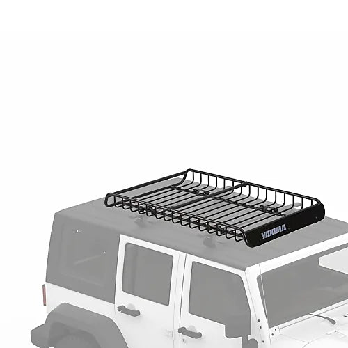 Yakima LoadWarrior Extension mounted on Jeep without cargo