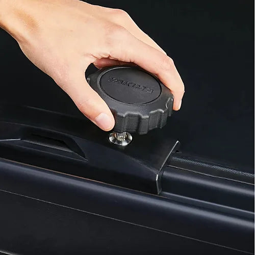Yakima SkyBox NX Skinny torque-limiting knob for secure installation